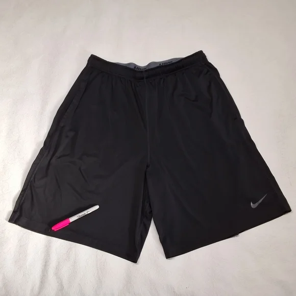 Nike Dri- Fit For Men Black Shorts Plus Size XXL - Picture 8 of 9